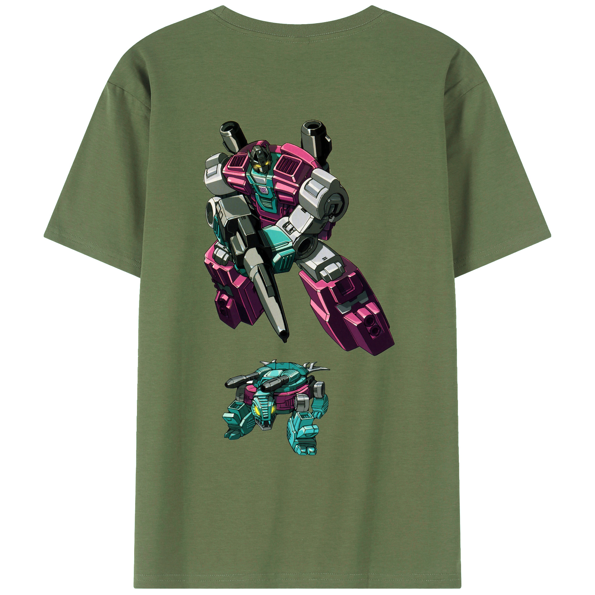 （画像用）  綿100％ メンズ半袖Tシャツ（バックプリント） 通気性
